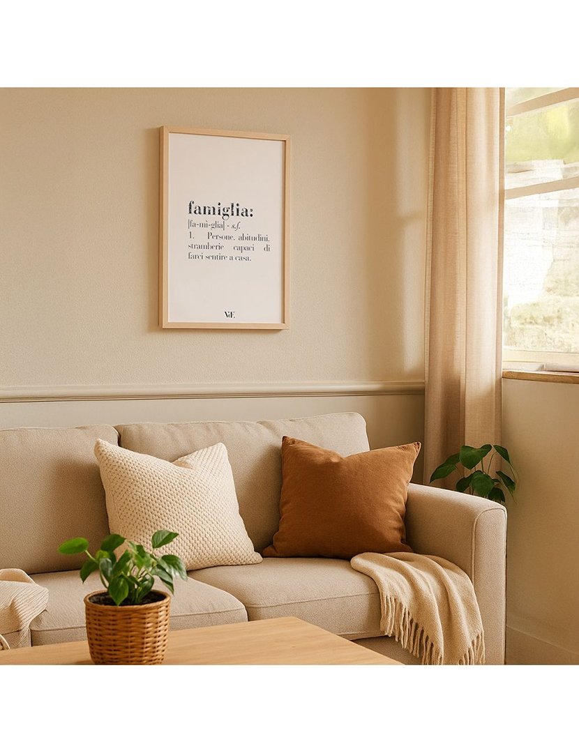 Quadro VICTIONARY "Famiglia" 50x70 cm