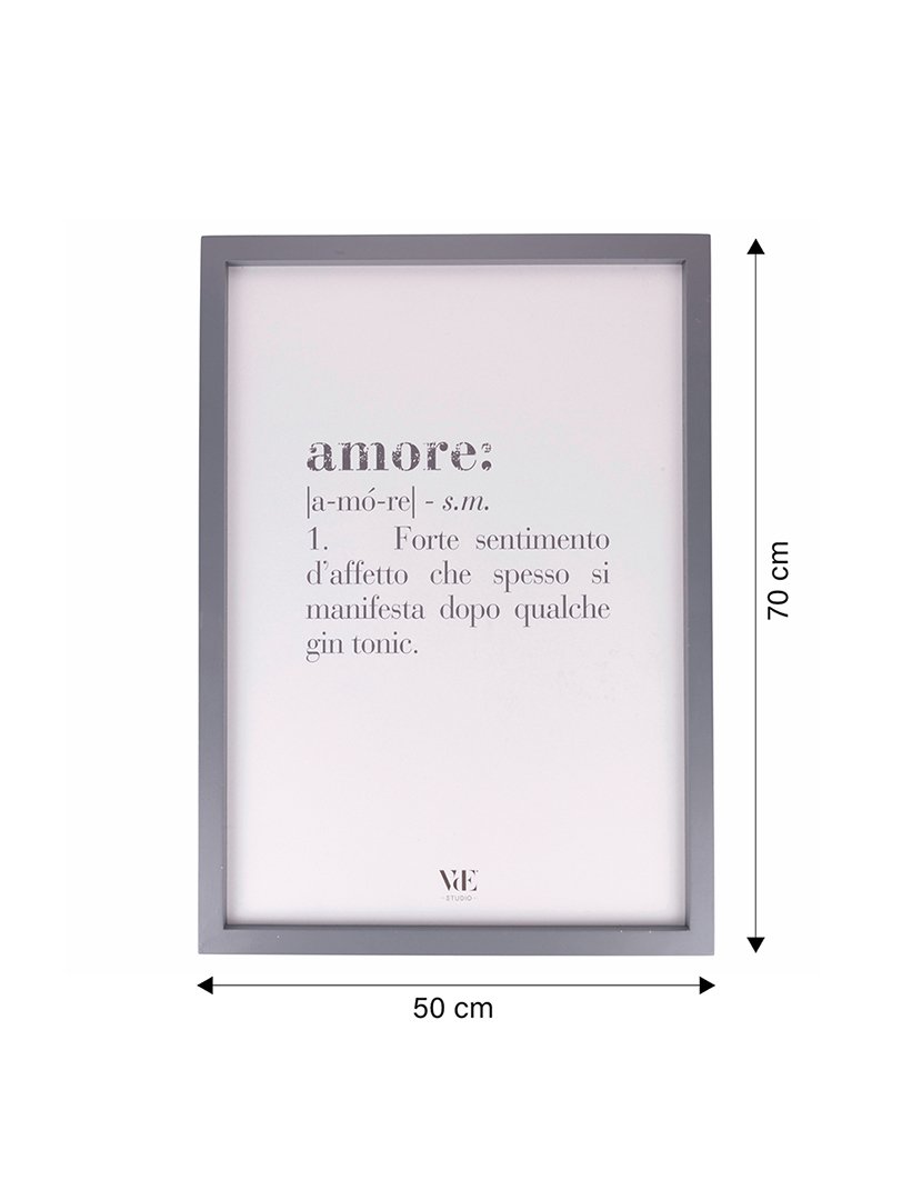 Quadro VICTIONARY "Amore" 50x70 cm