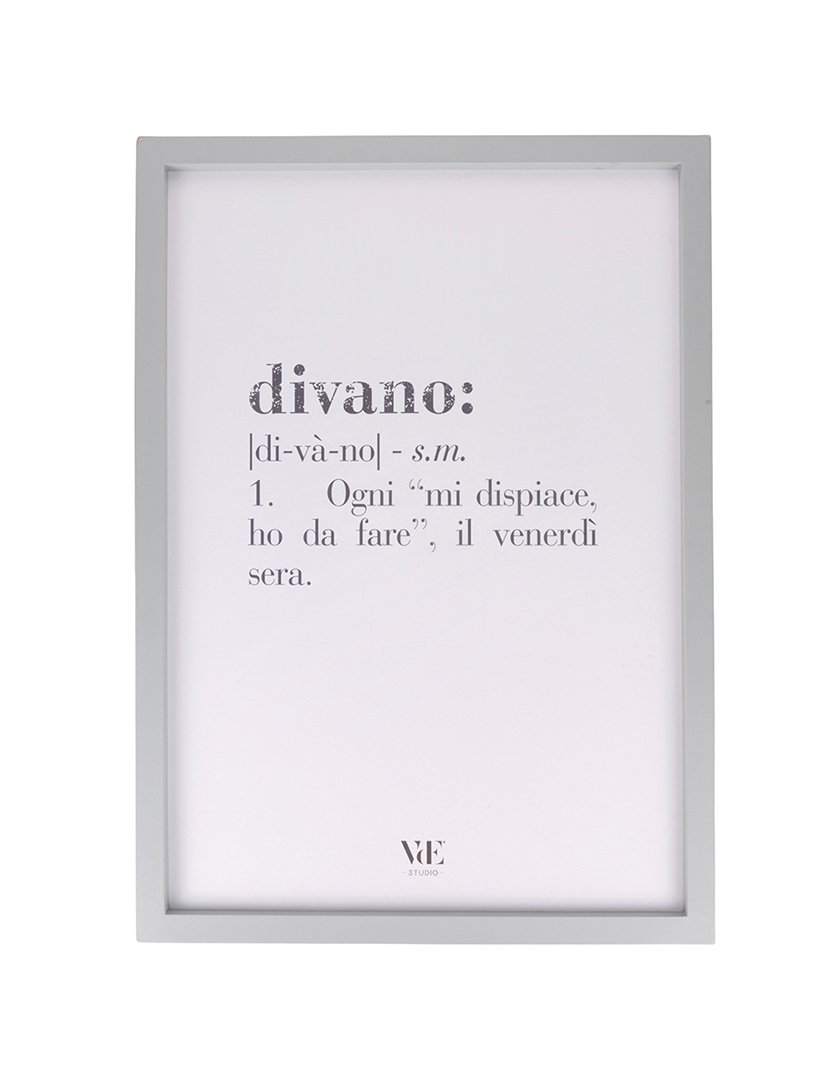 Quadro VICTIONARY "Divano" 50x70 cm