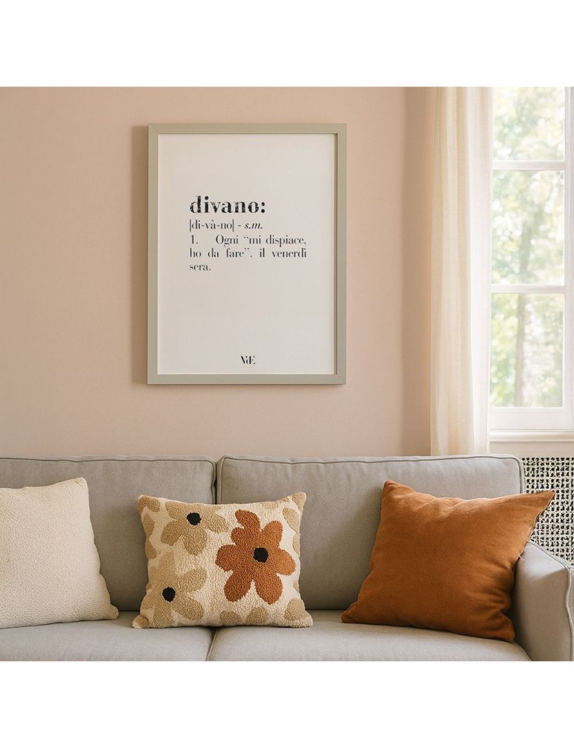 Quadro VICTIONARY "Divano" 50x70 cm