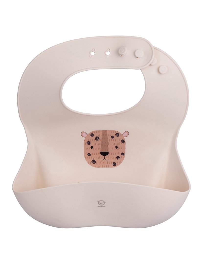 Babete LES PETITES Leopardo