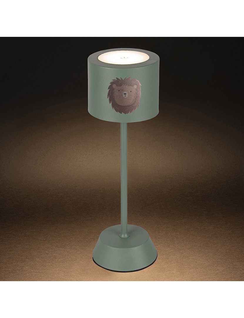 Candeeiro Mesa Kids Leão/Hipopótamo