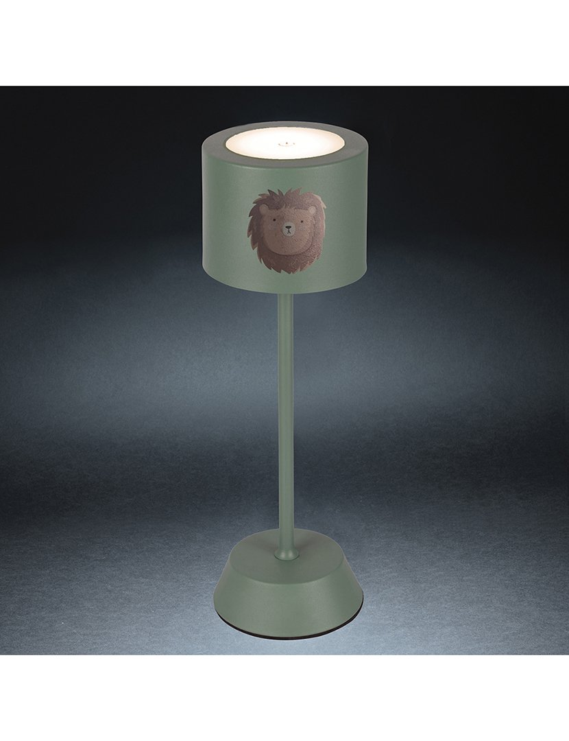 Candeeiro Mesa Kids Leão/Hipopótamo