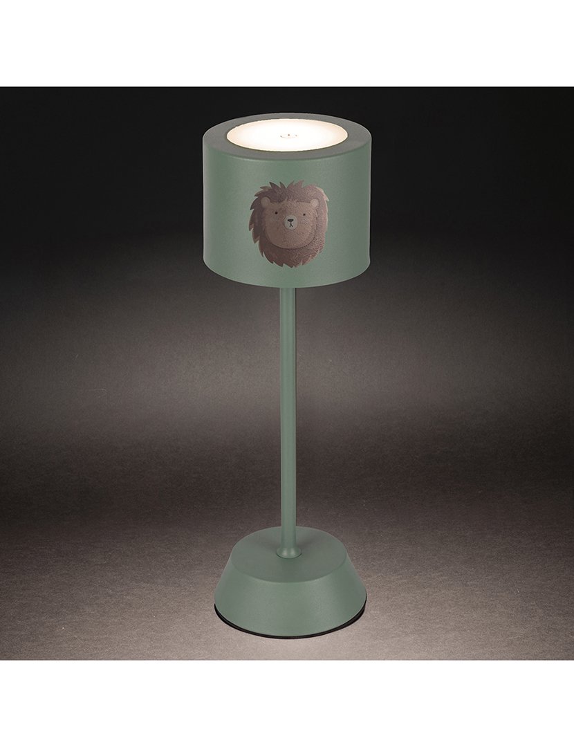 Candeeiro Mesa Kids Leão/Hipopótamo