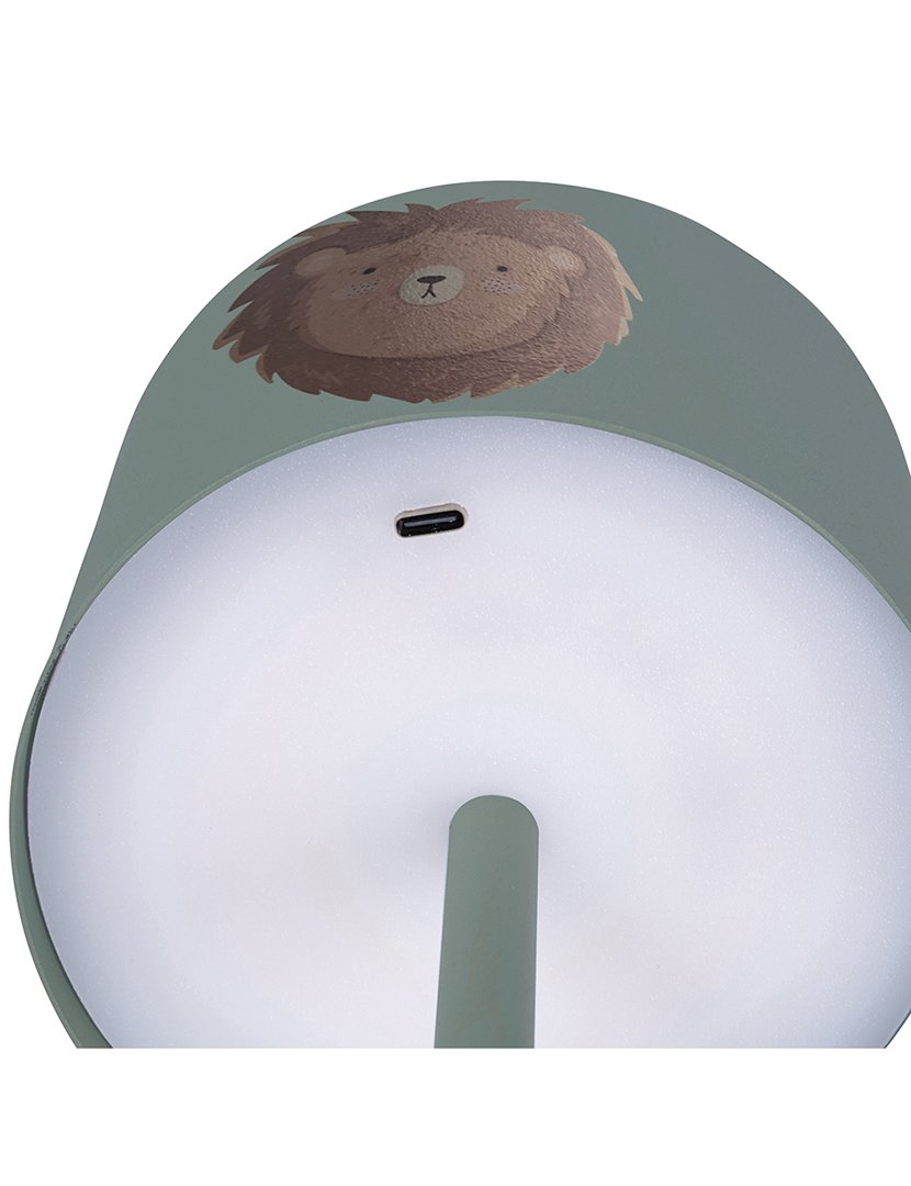 Candeeiro Mesa Kids Leão/Hipopótamo