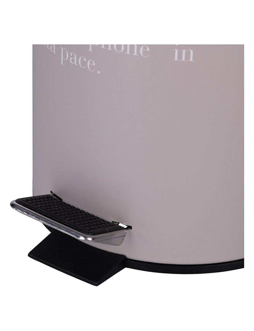 Balde VICTIONARY 3L "Toilette" Cinza