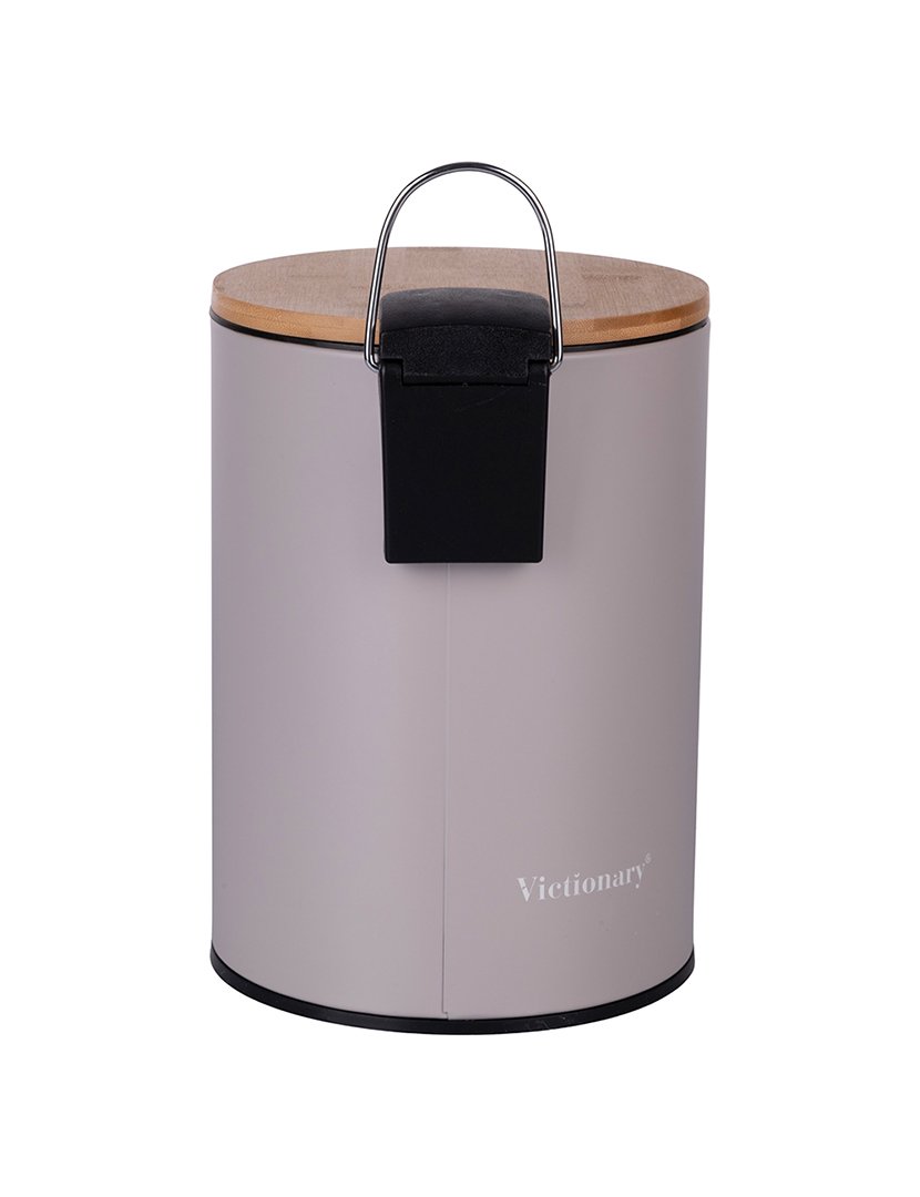 Balde VICTIONARY 3L "Toilette" Cinza