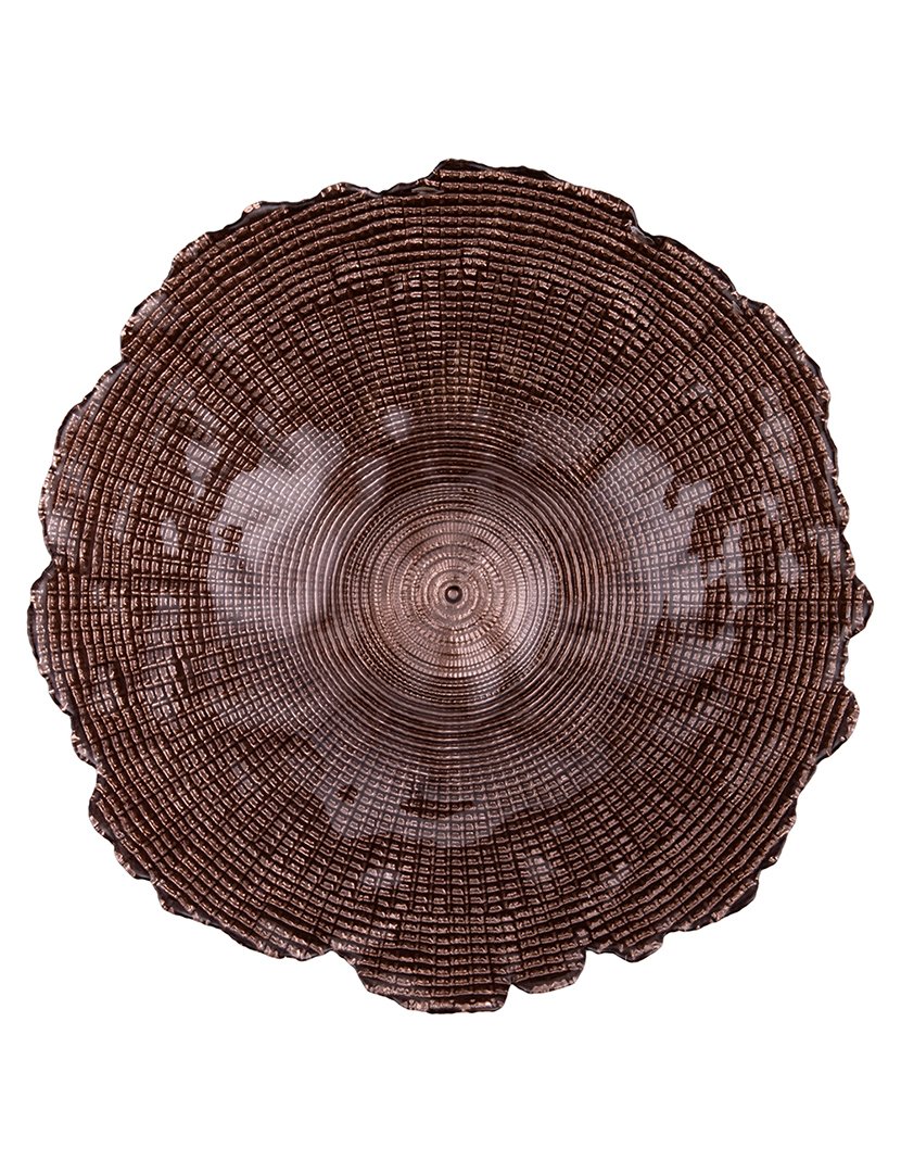 Taça Wavy Chocolate 28 cm