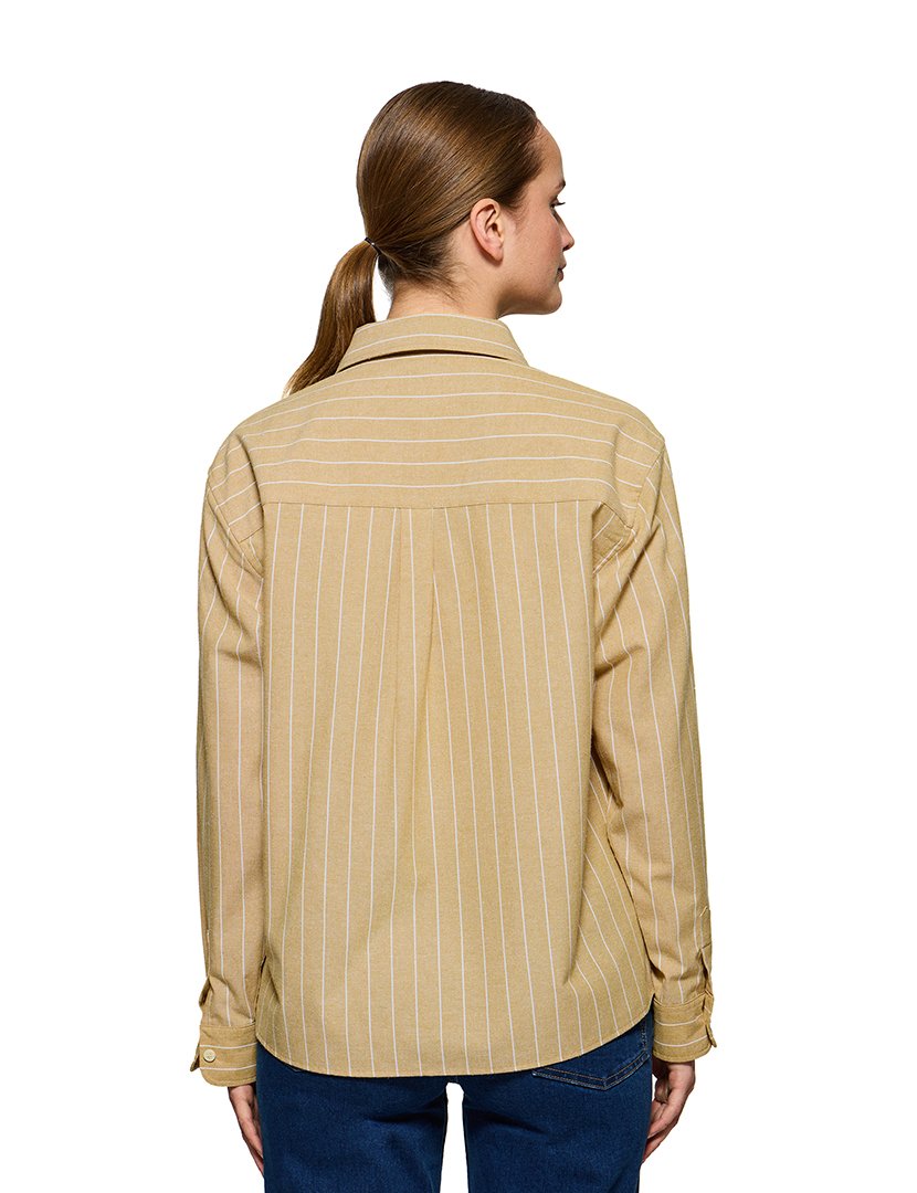 Camisa Manga Comprida Amarelo