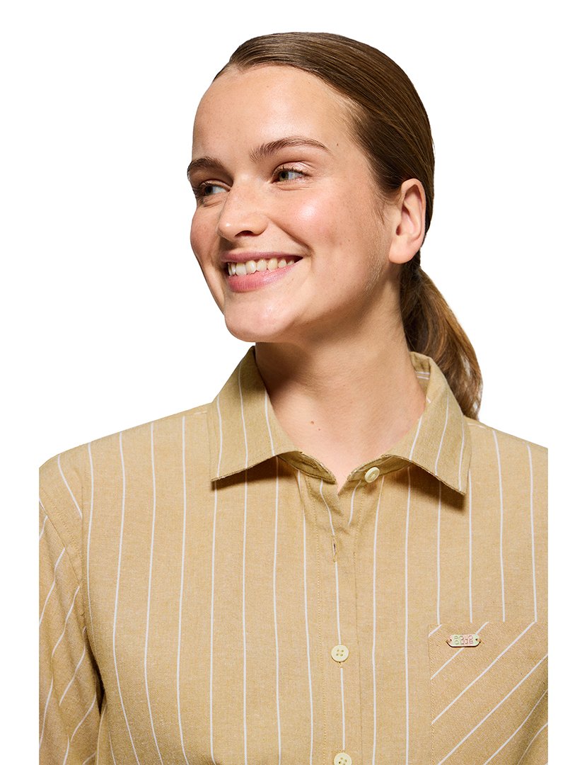 Camisa Manga Comprida Amarelo