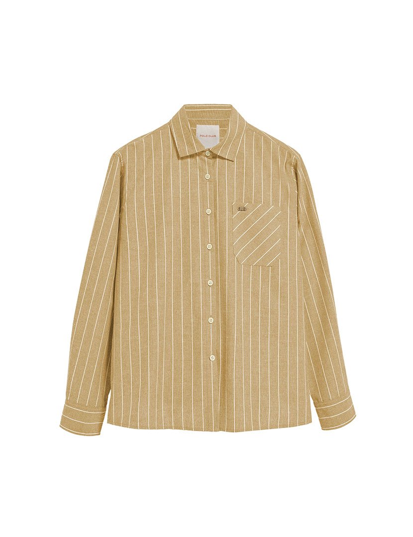 Camisa Manga Comprida Amarelo