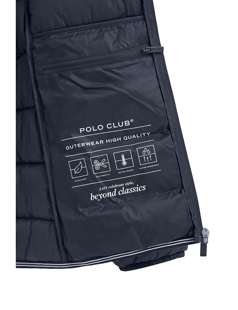 Casaco Acolchoado Salma Azul