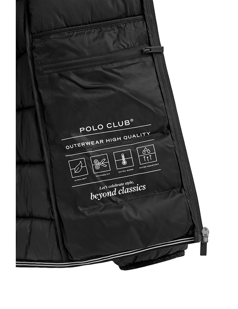 Casaco Acolchoado Salma Preto