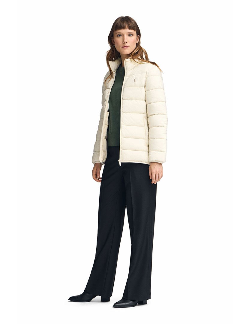 Casaco Acolchoado Salma Bege