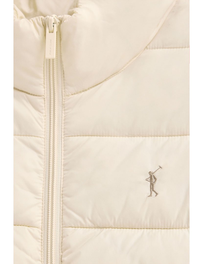 Casaco Acolchoado Salma Bege