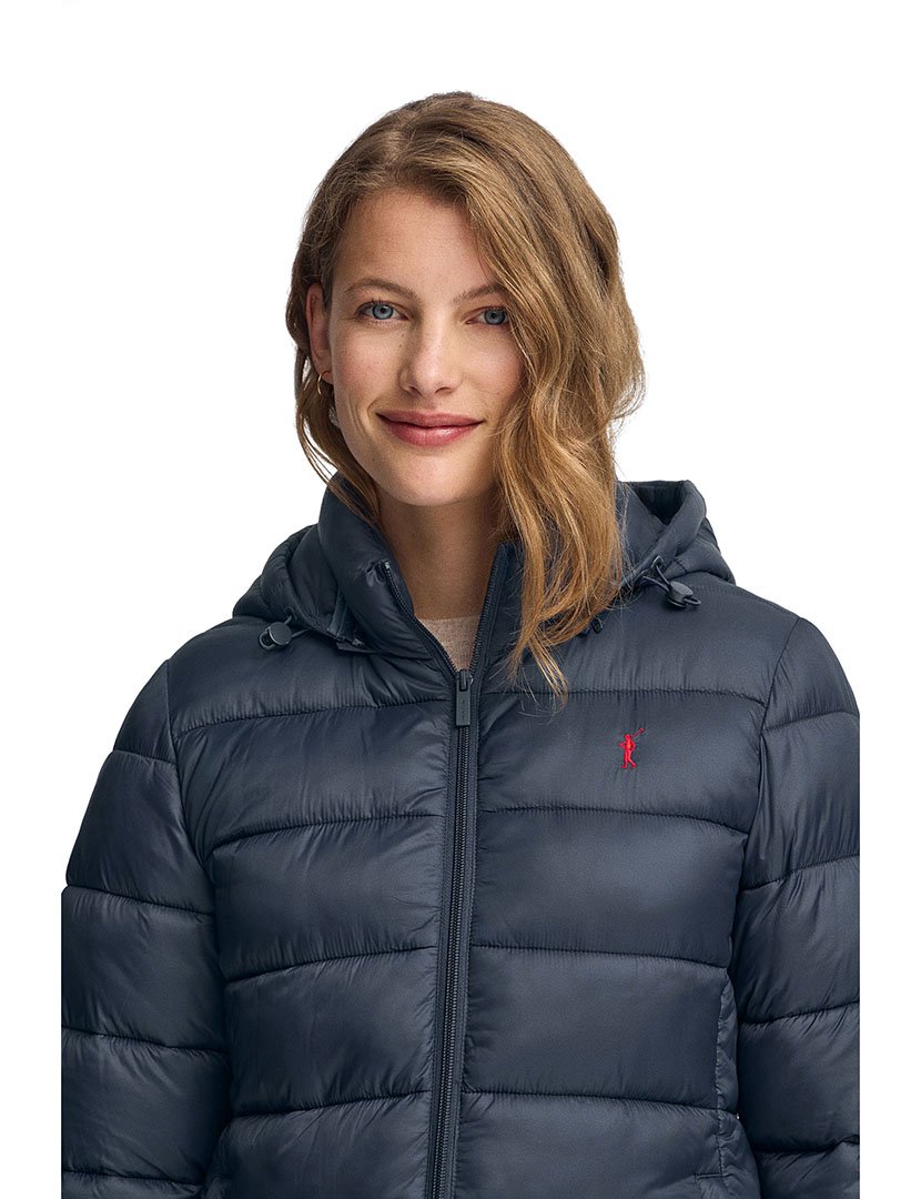 Casaco Acolchoado Salima Azul