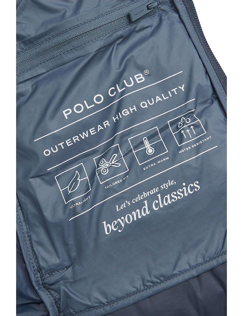 Casaco Acolchoado Salima Azul