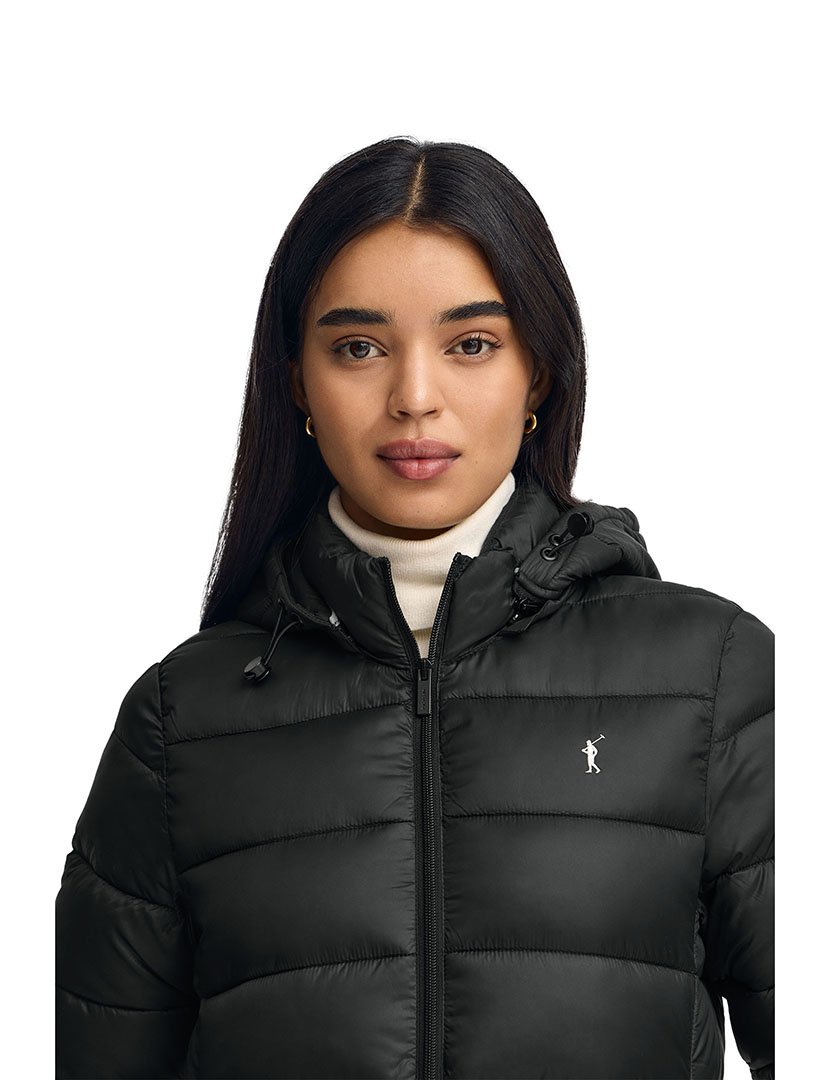 Casaco Acolchoado Salima Preto