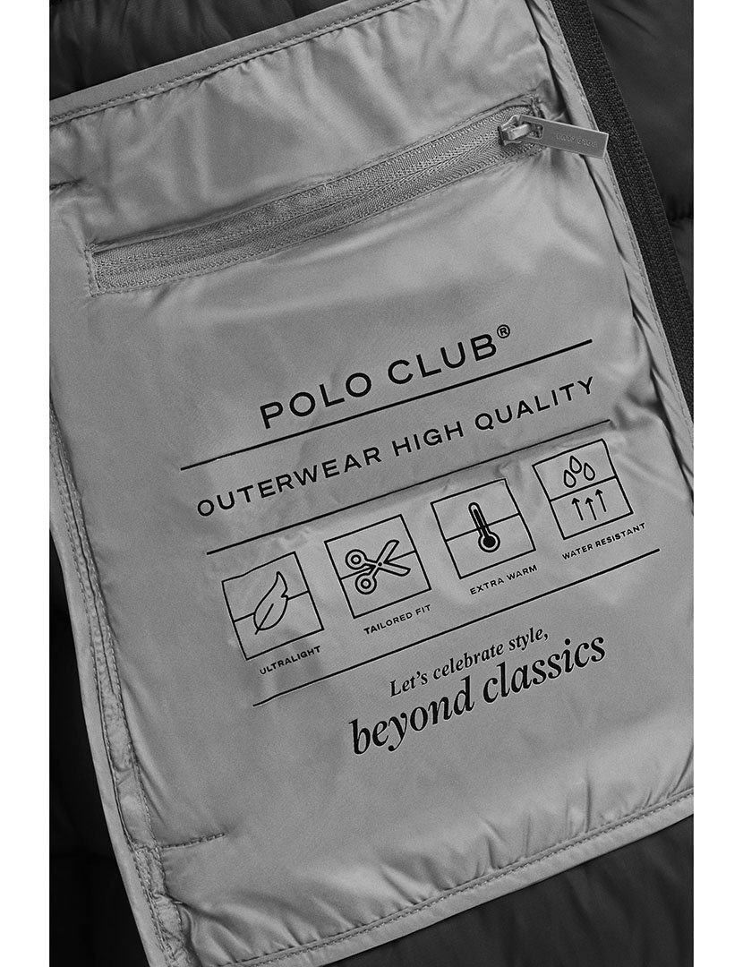 Casaco Acolchoado Salima Preto