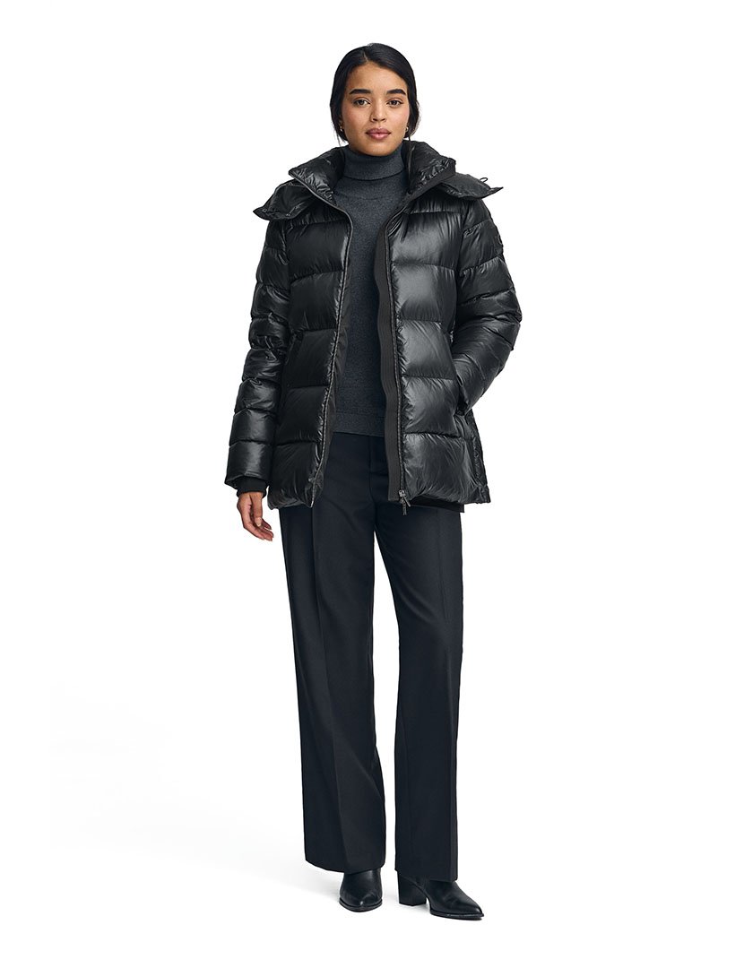 Casaco Acolchoado Ofelia Preto