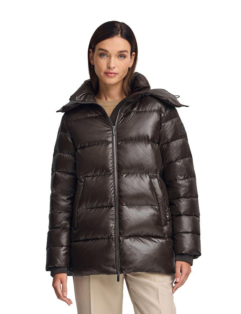 Casaco Acolchoado Ofelia Castanho