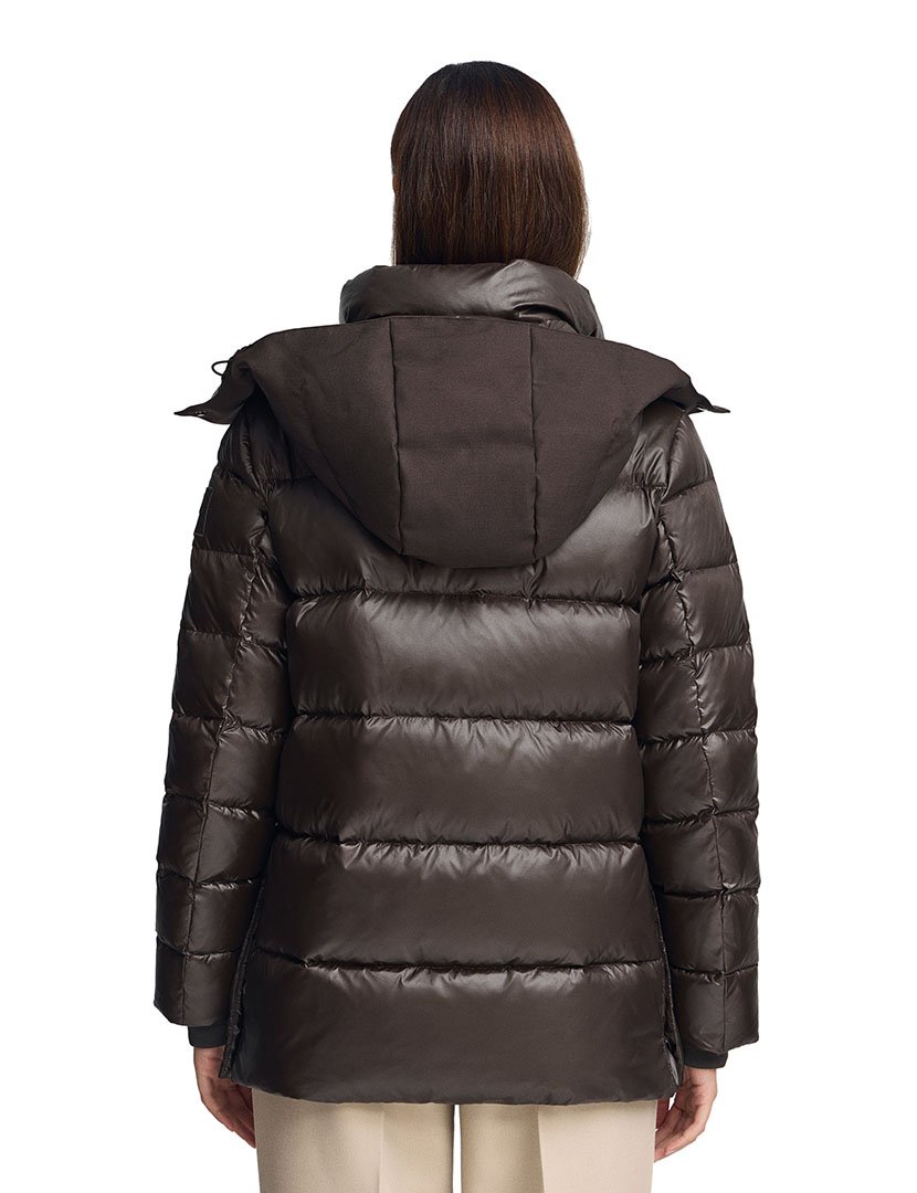 Casaco Acolchoado Ofelia Castanho