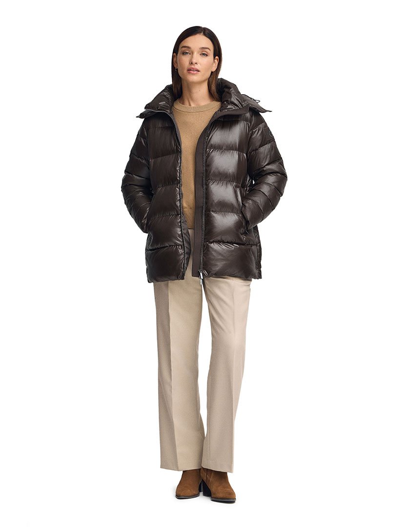 Casaco Acolchoado Ofelia Castanho