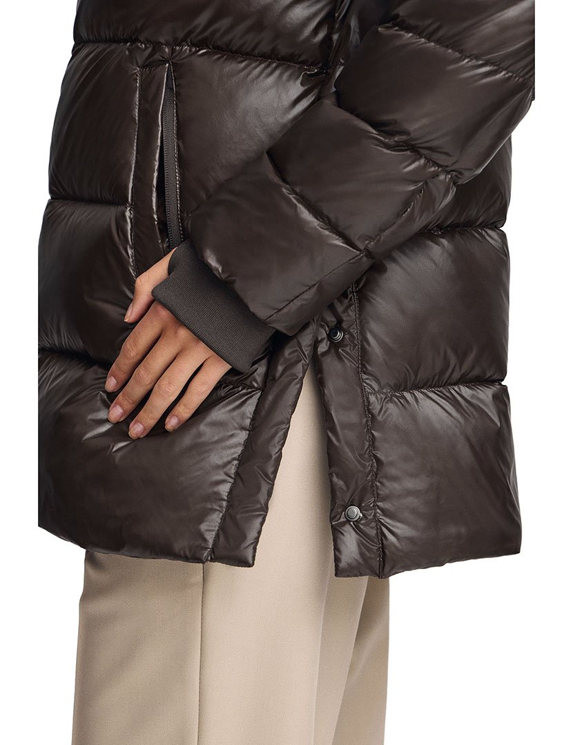 Casaco Acolchoado Ofelia Castanho