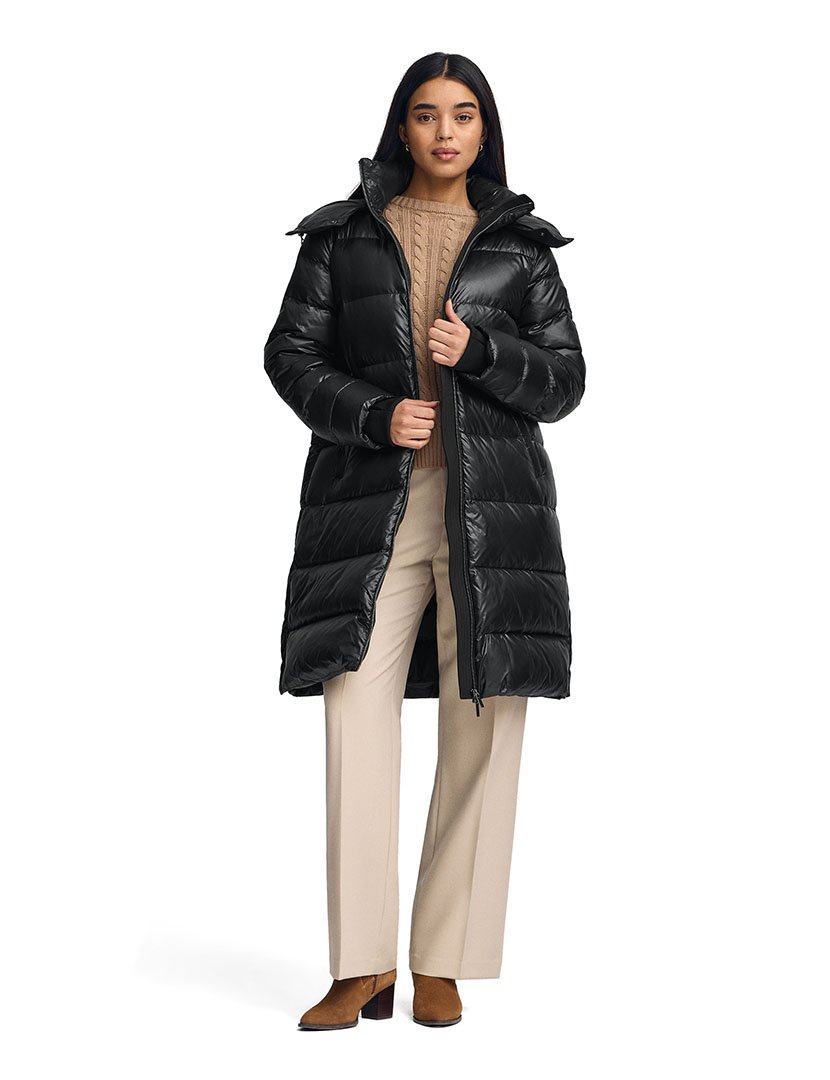 Casaco Acolchoado Olena Preto