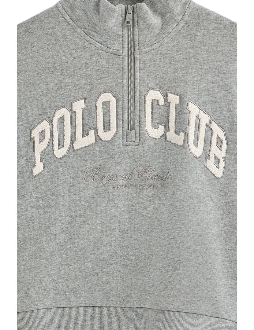 Sweatshirt Zoe Cinza