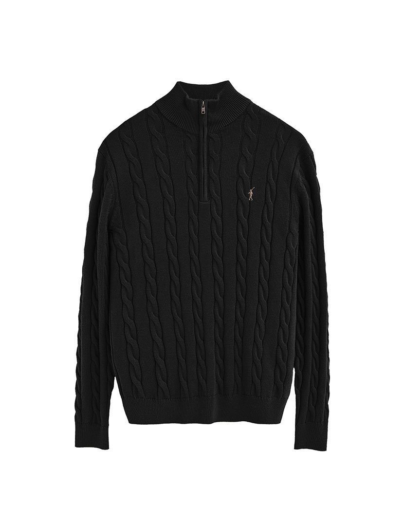 Pullover Rigby Go Zipper Wool Preto