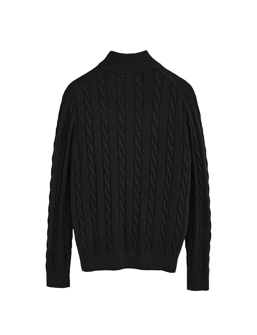 Pullover Rigby Go Zipper Wool Preto