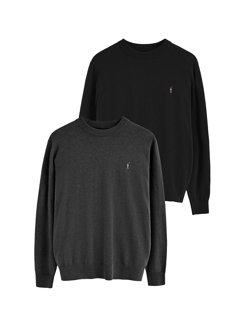 Pack 2 Pullovers Rigby Go U Wool Multicor