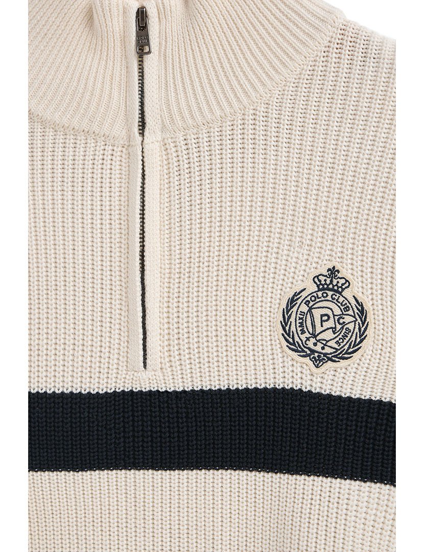 Pullover Thunder Nautic Bege-Azul