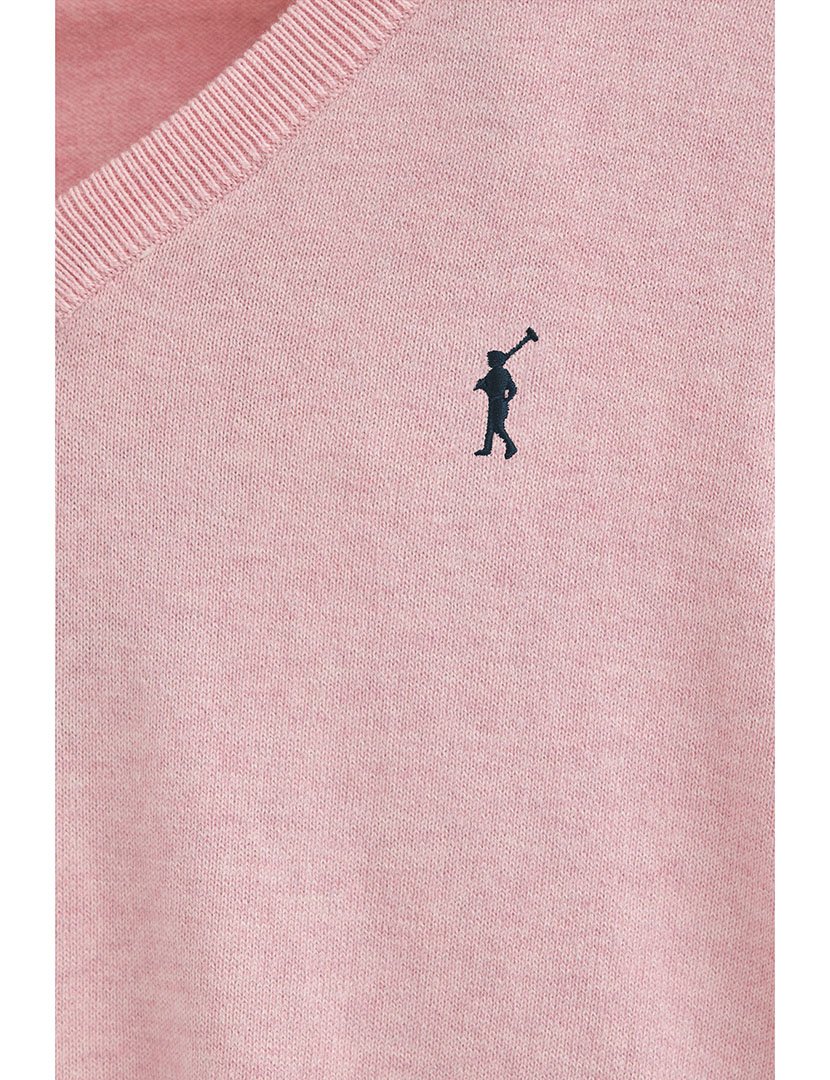 Pullover Rigby Go V Wool Rosa