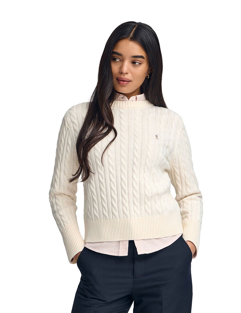 Pullover Rigby Go Wool Bege