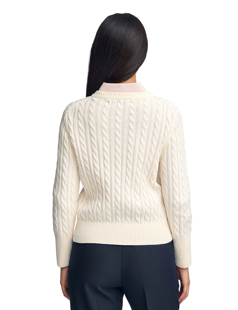 Pullover Rigby Go Wool Bege