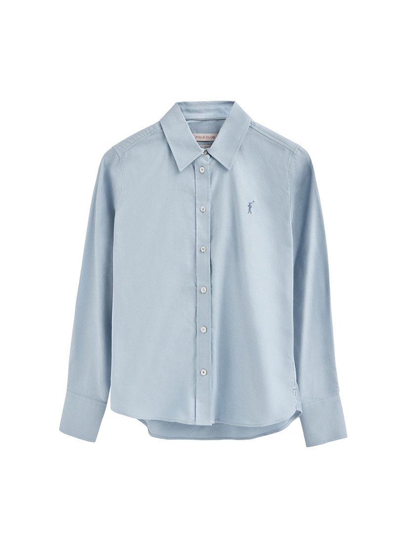 Camisa Manga Comprida Rigby Go Oxford Azul