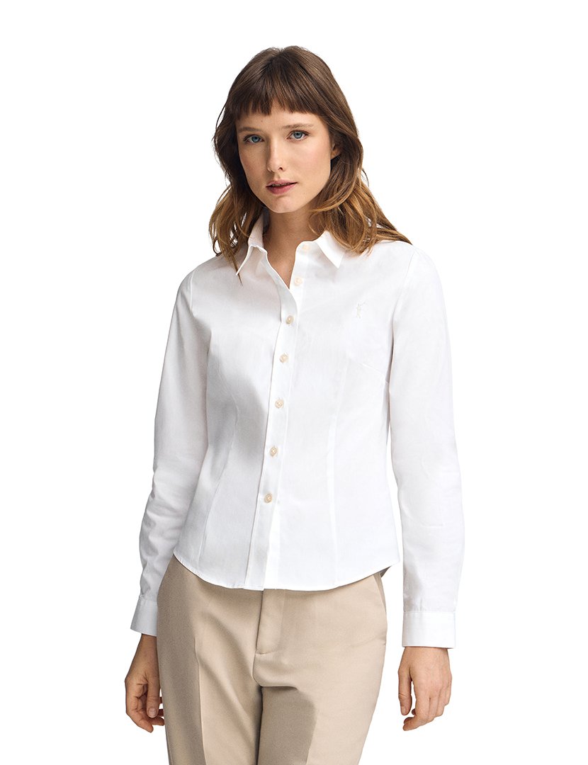 Camisa Manga Comprida Rigby Go Poplin Branco