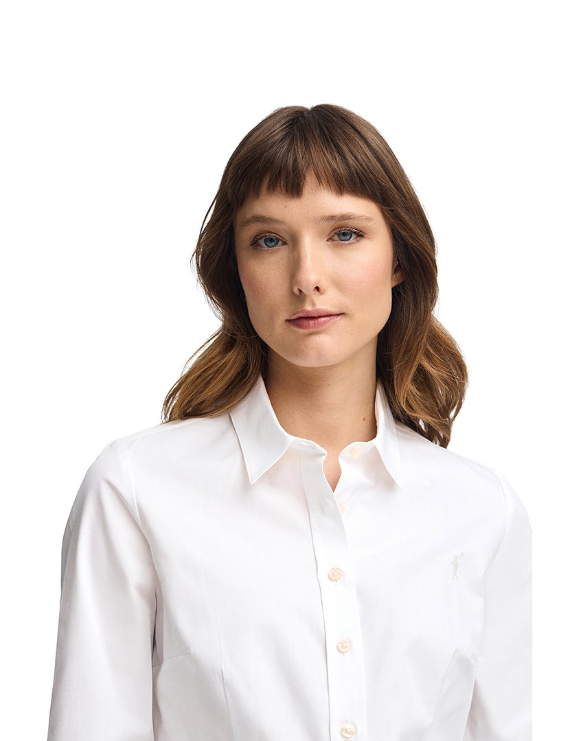 Camisa Manga Comprida Rigby Go Poplin Branco