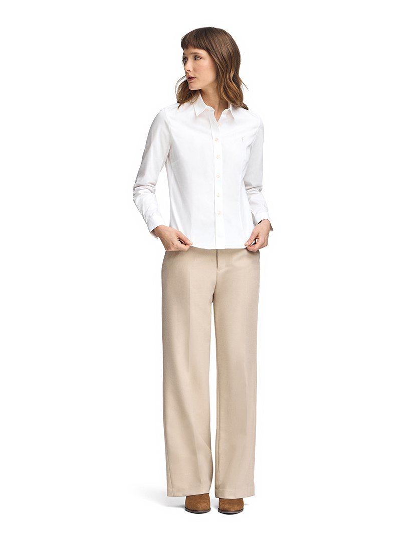 Camisa Manga Comprida Rigby Go Poplin Branco