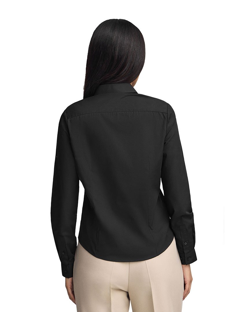 Camisa Manga Comprida Rigby Go Poplin Preto