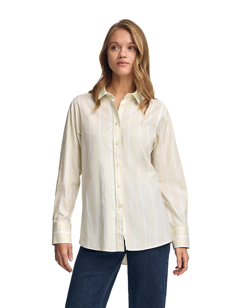 Camisa Manga Comprida Rigby Go Relaxed Bege