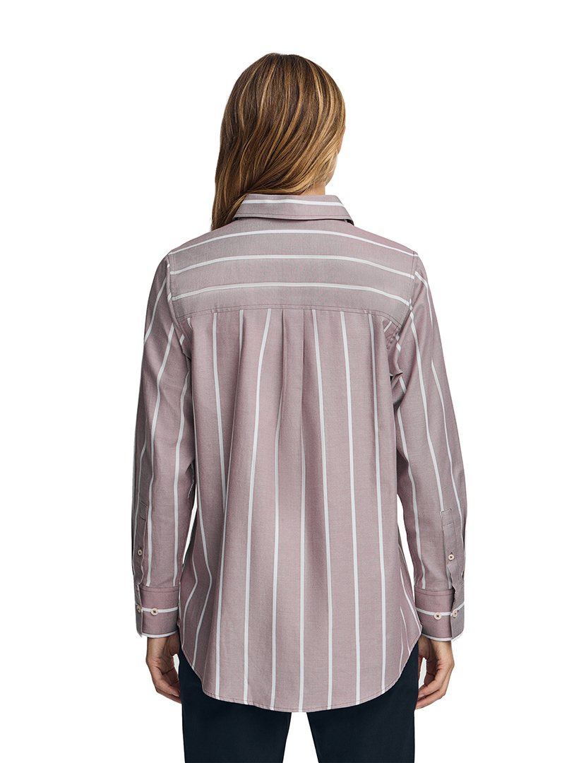 Camisa Manga Comprida Rigby Go Relaxed Rosa Taupe