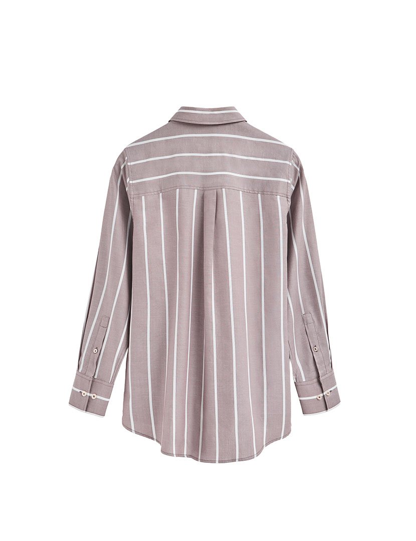 Camisa Manga Comprida Rigby Go Relaxed Rosa Taupe