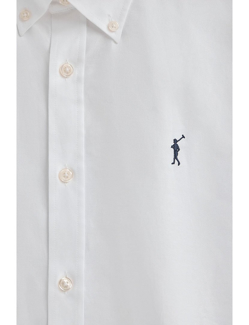 Camisa Manga Comprida Rigby Go Oxford Branco