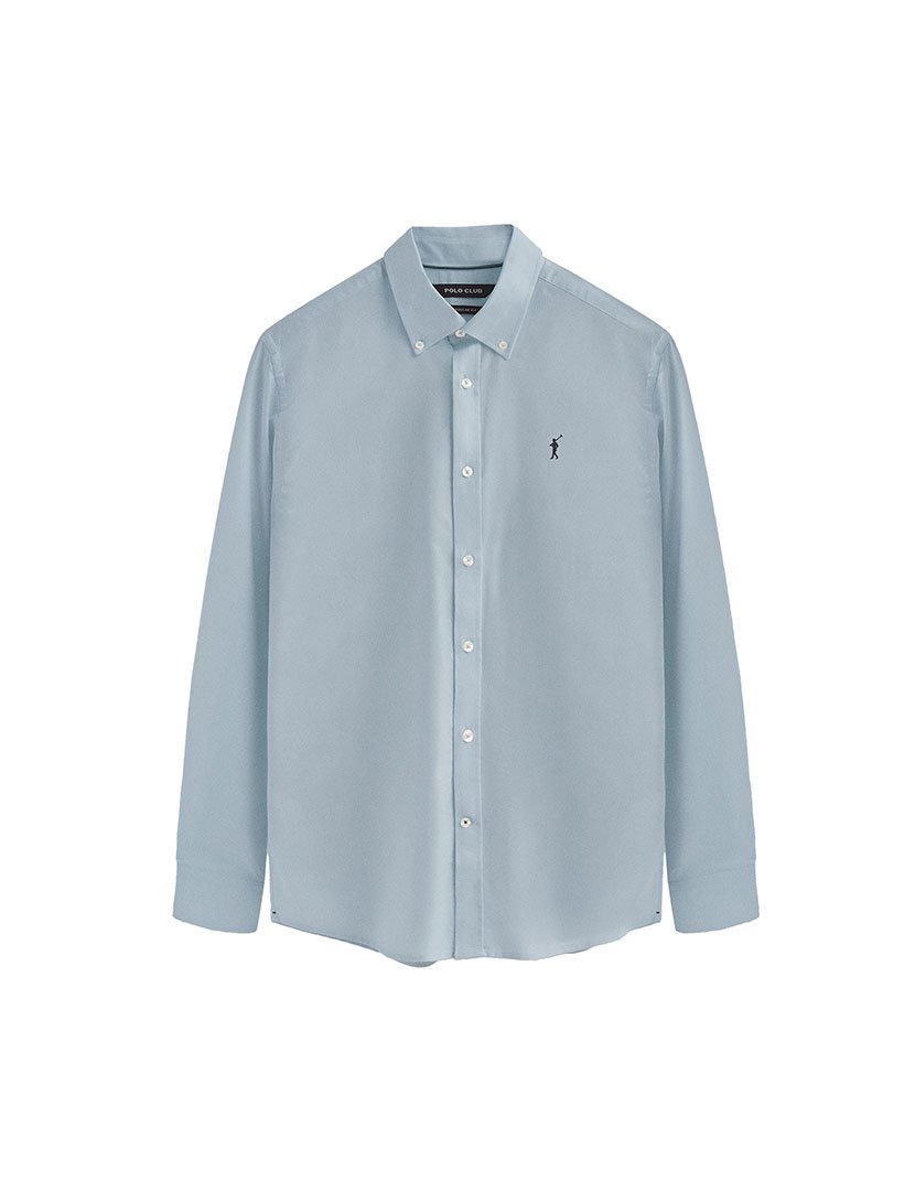 Camisa Manga Comprida Rigby Go Oxford Azul