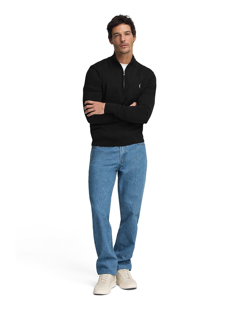 Pullover Rigby Go Zipper Preto