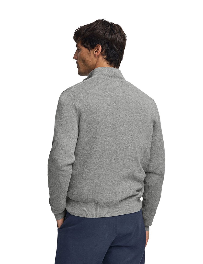 Pullover Rigby Go Zipper Cinza
