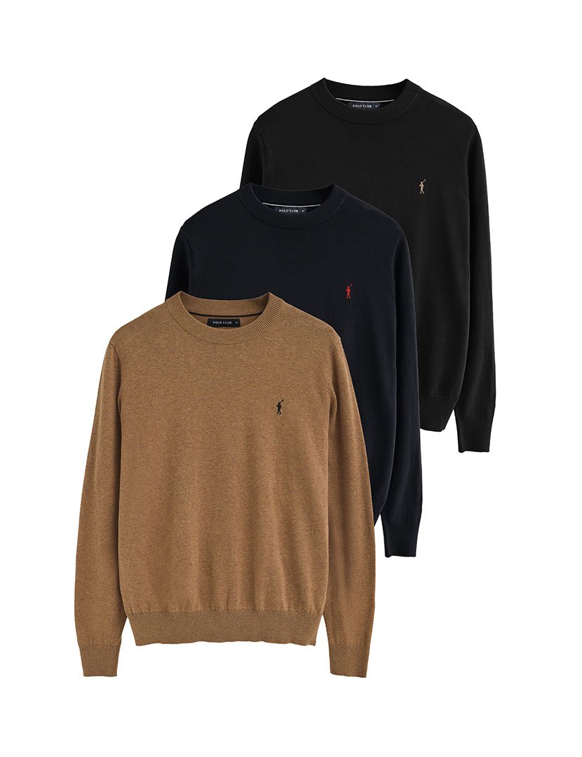 Pack 3 Pullovers Rigby Go U Multicor